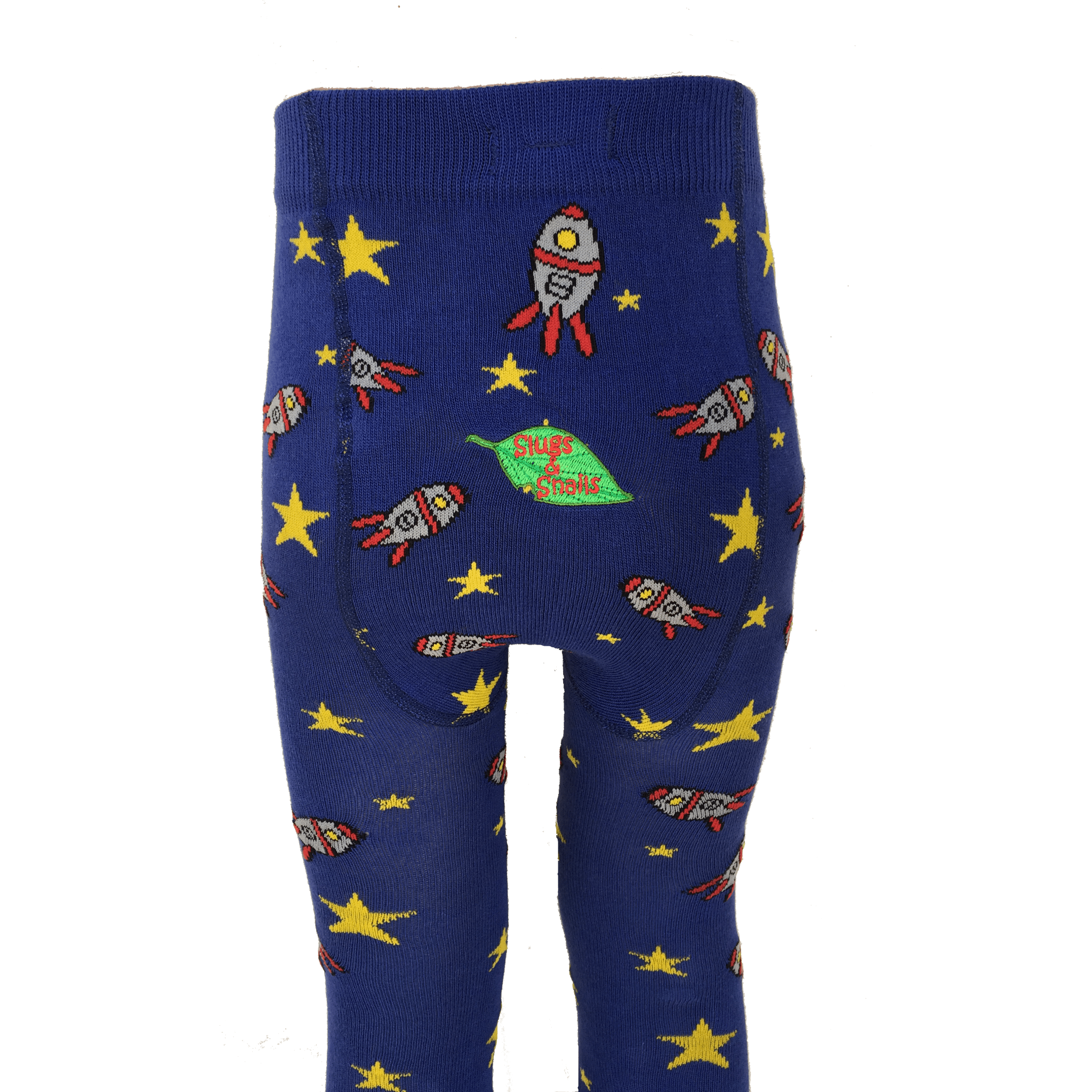 Slugs & Snails Out of This World Collant Blu Razzi Cotone Bio