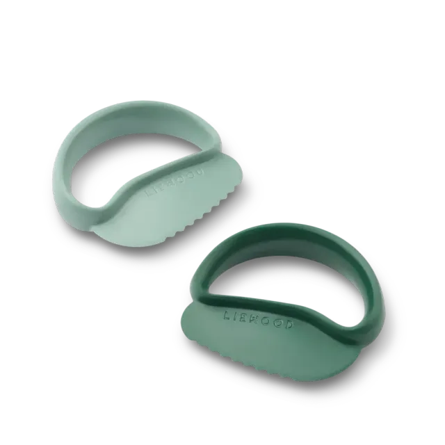 Liewood set 2 coltelli bambini sicuri River Mint morbide