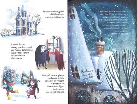 Mondadori Mortina e l'Amico Fantasma libro copertina buio