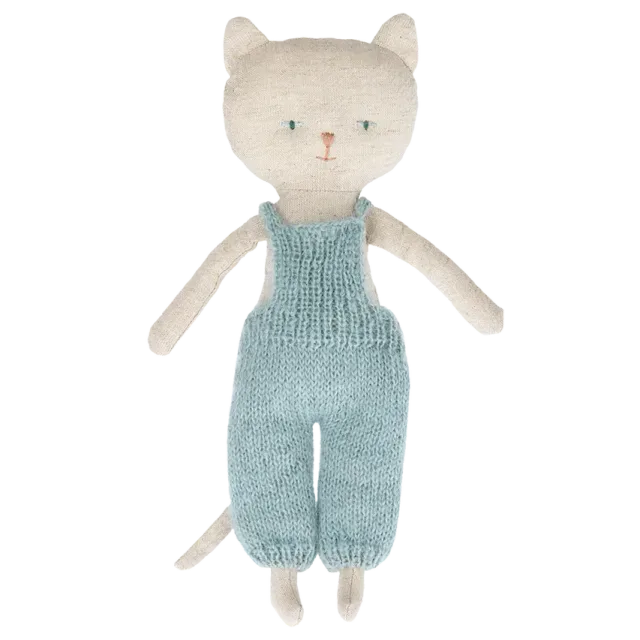Maileg Chatons pupazzo gattino bianco 23 cm cotone