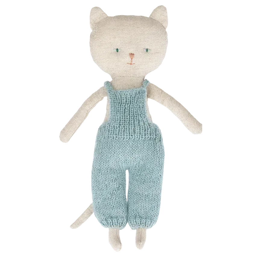 Maileg Chatons pupazzo gattino bianco 23 cm cotone