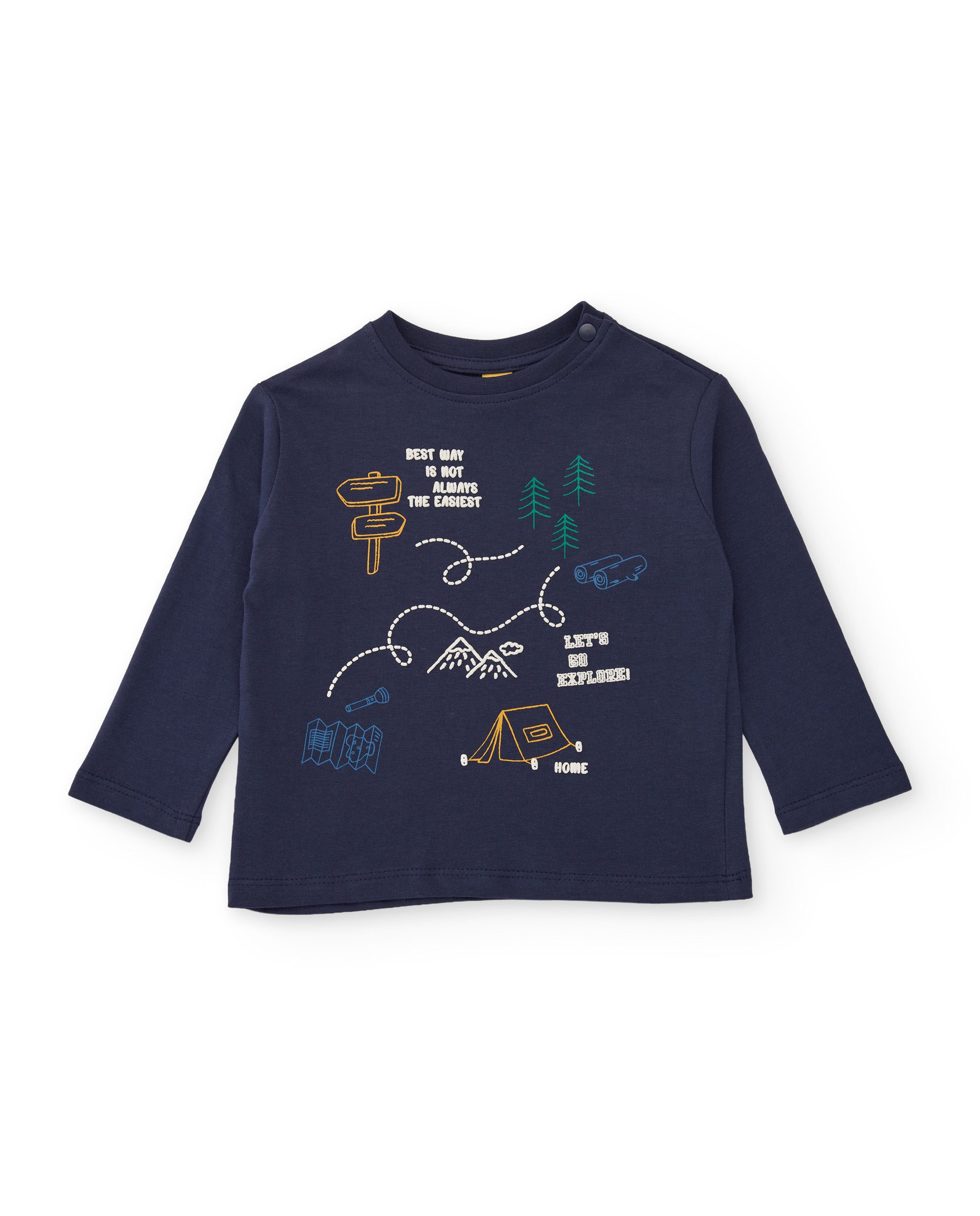 Tuc Tuc Little Explorer maglia manica lunga blu avventura