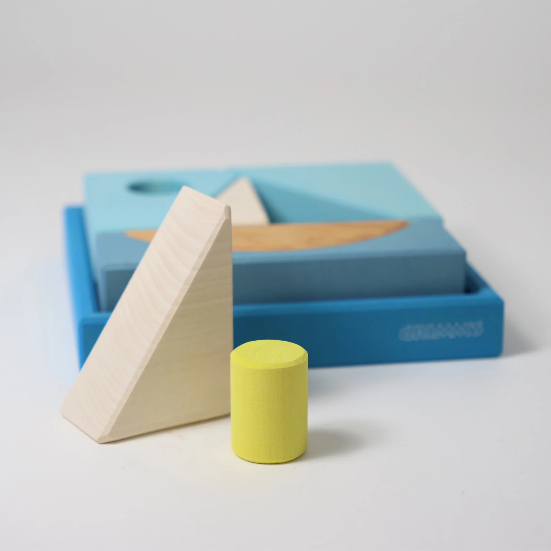 Grimm's Building Set Blue costruzioni in legno