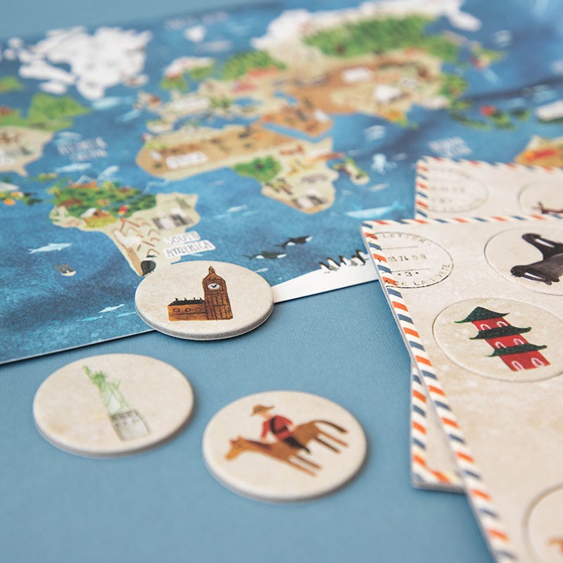 Londji Discover the World puzzle 200 pezzi mondo