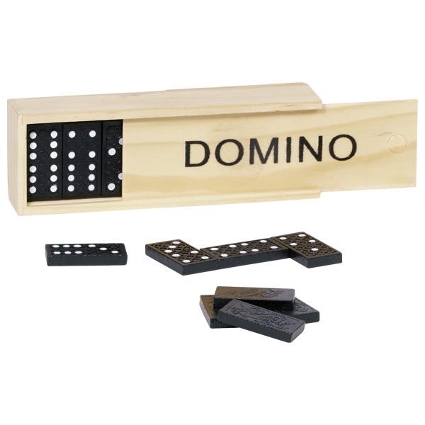 Goki domino classico gioco legno 28 tessere
