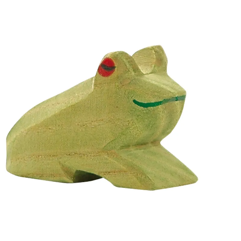 Ostheimer Rana Seduta figura legno 3 cm