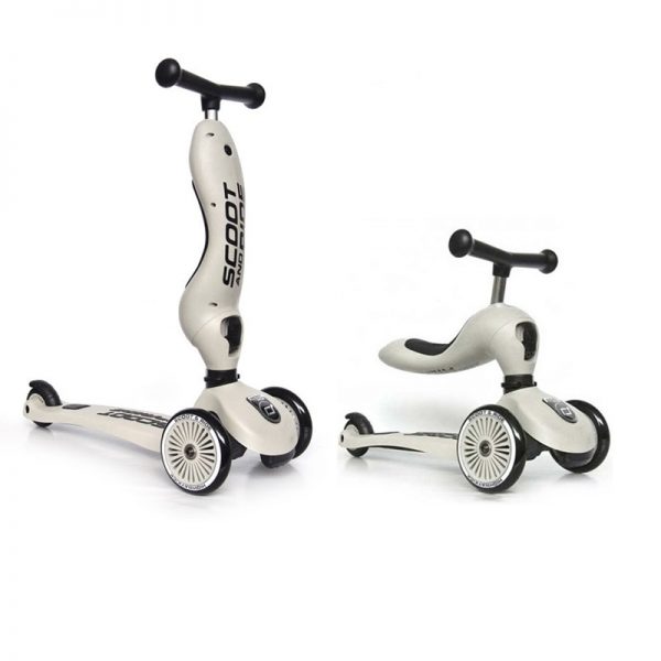 Scoot and Ride Highwaykick 1 monopattino grigio 2in1