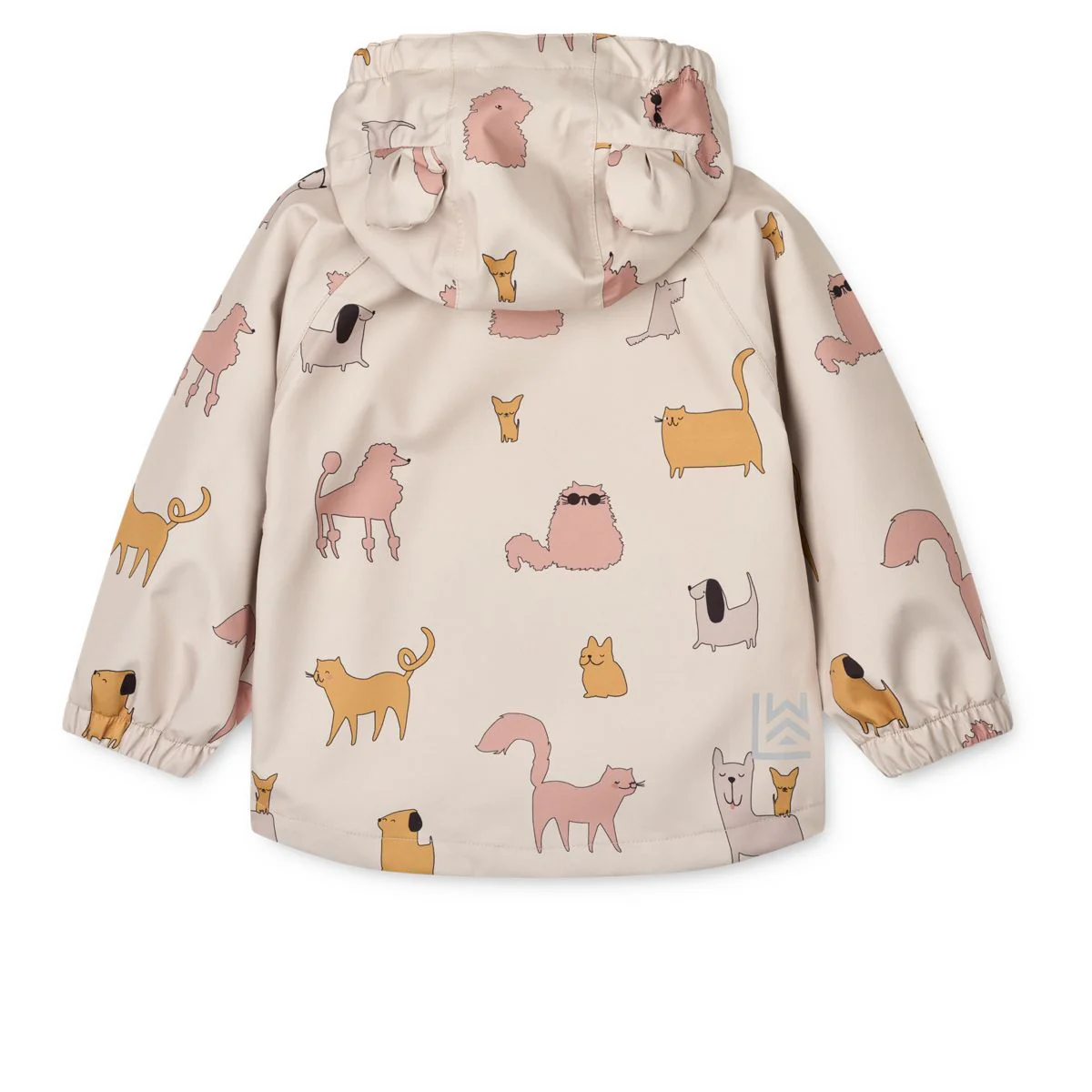 Liewood Cats and Dogs completo antipioggia 1-4 anni impermeabile
