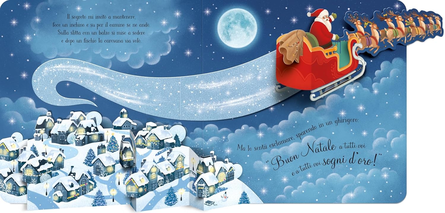 Usborne La notte di Natale libro pop-up rime