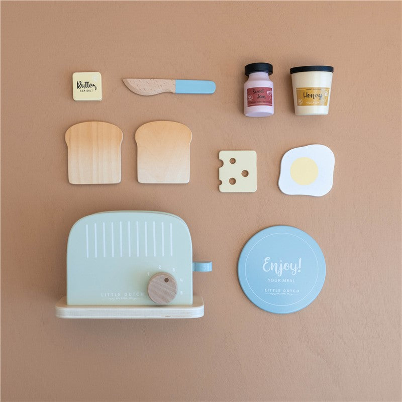 Little Dutch set tostapane legno gioco cucina da 2 anni