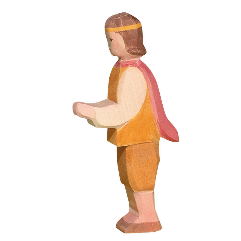 Ostheimer Principe Figura Legno 14,5 cm Dipinta a Mano
