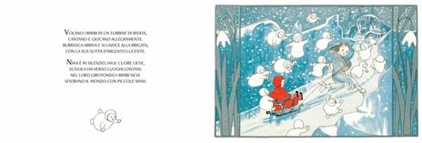 Pulce Edizioni La piccola storia dei bambini neve libro 32 pagine