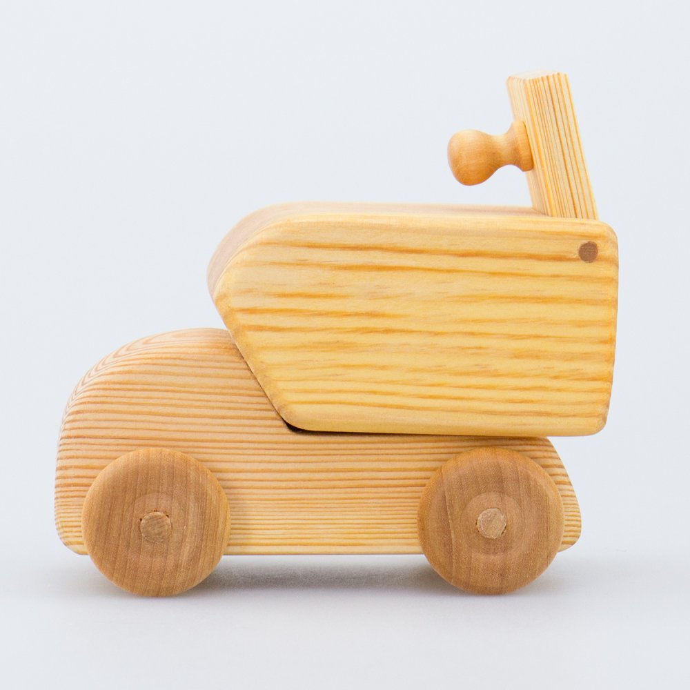 Drei Blatter Furgoncino Mini Auto in Legno con Cassone