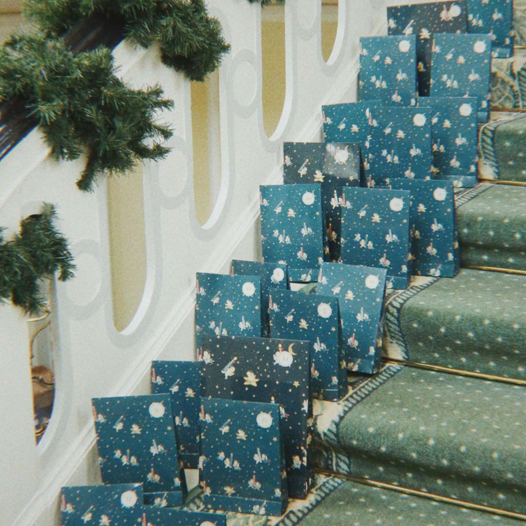 Konges Sløjd Art Craft Blue calendario Avvento 24 sorprese