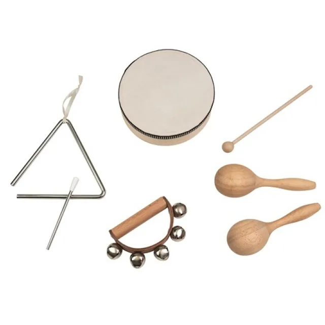 Egmont Toys set strumenti musicali 4 pezzi legno