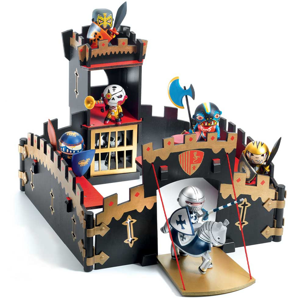 Djeco Arty Toys Castello Nero castello in legno