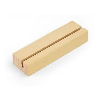 Listello in legno porta carte apprendimento 10 cm