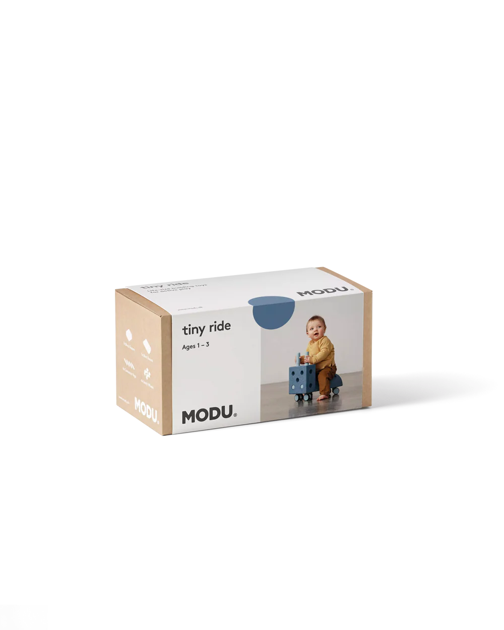 MODU Tiny Ride cavalcabile Blue-Sky 10 pezzi 360°
