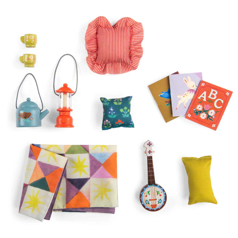 Moulin Roty Les Minouchkas set picnic accessori bambole