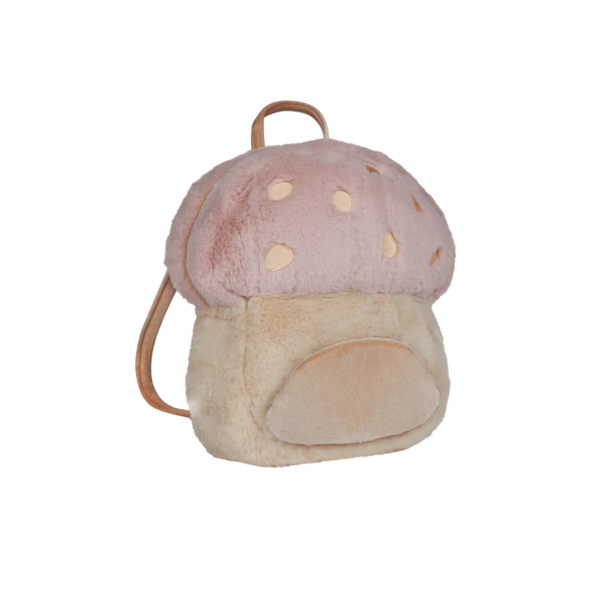 OlliElla Mushroom zainetto portabambole rosa peluche