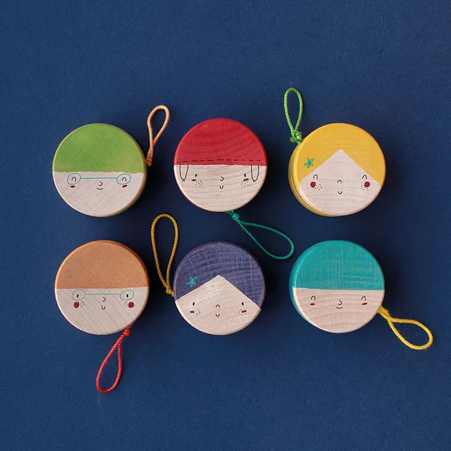 Londji Best Friends yo-yo in legno di faggio