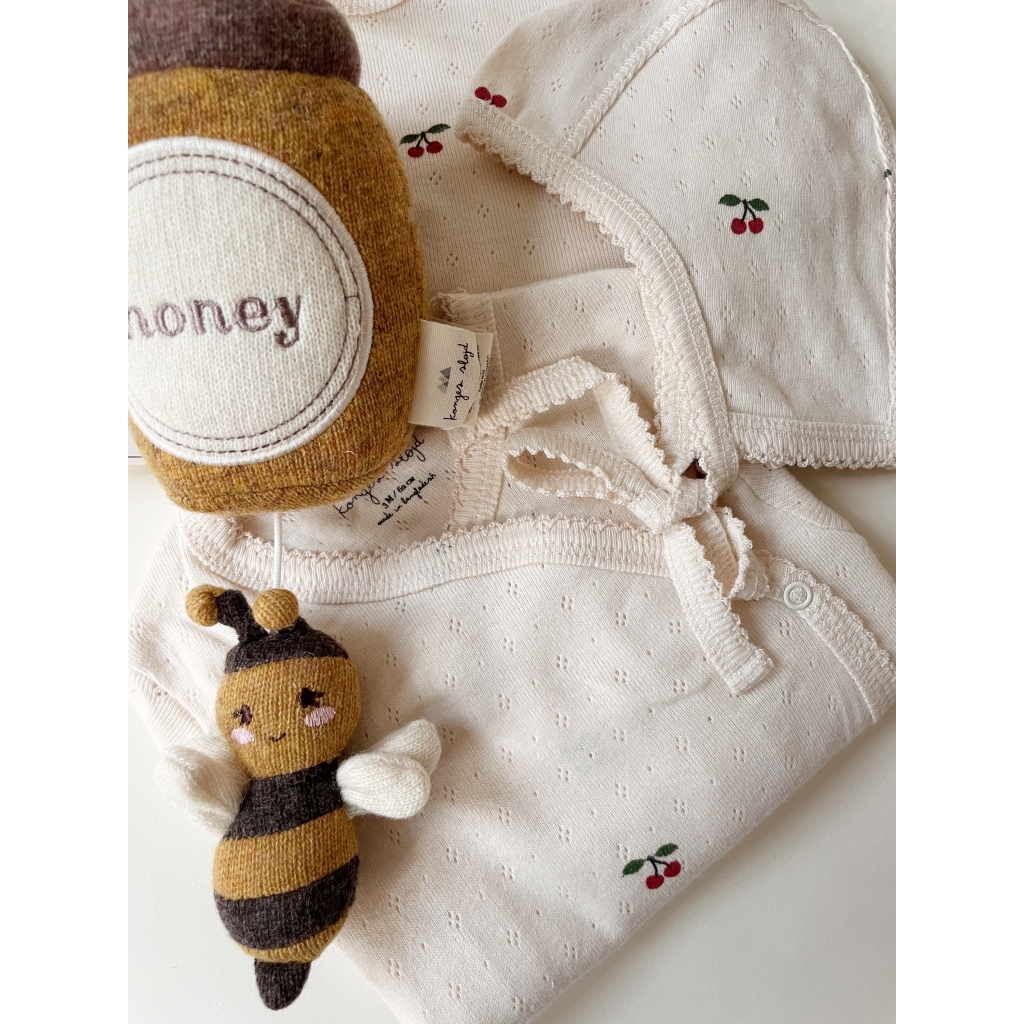 Konges Slojd Little Bee Carillon Musicale Ape 10 cm