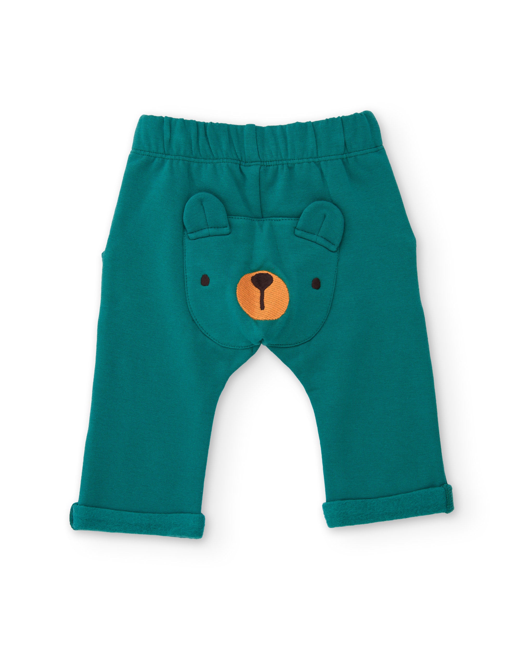 Tuc tuc completo neonato verde 3 pezzi orso
