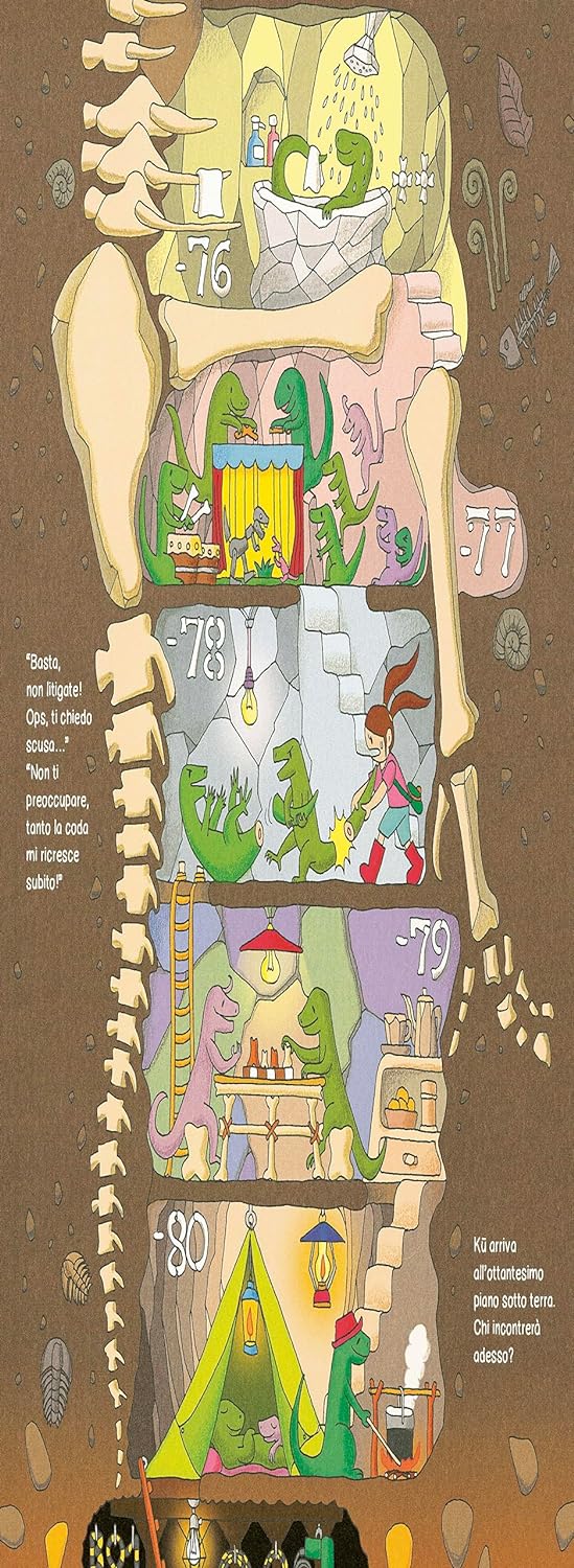 L'Ippocampo Casa a 100 piani sottoterra libro 3-6 anni