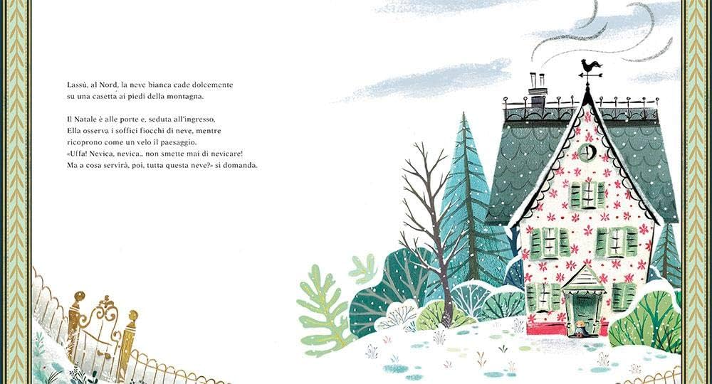 Ella, l'orso e la neve libro per bambini