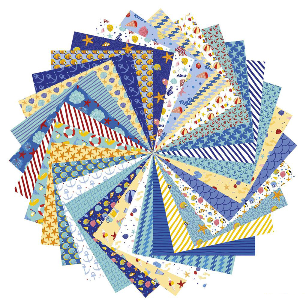 Avenue Mandarine Mare carta origami 20x20 60 fogli