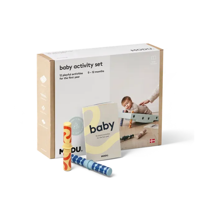 MODU Baby Activity Mint-Forest set costruzioni 10 pezzi