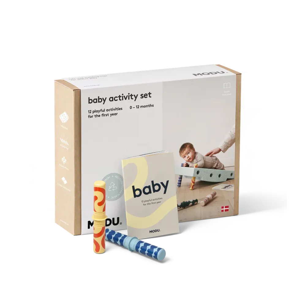 MODU Baby Activity Mint-Forest set costruzioni 10 pezzi