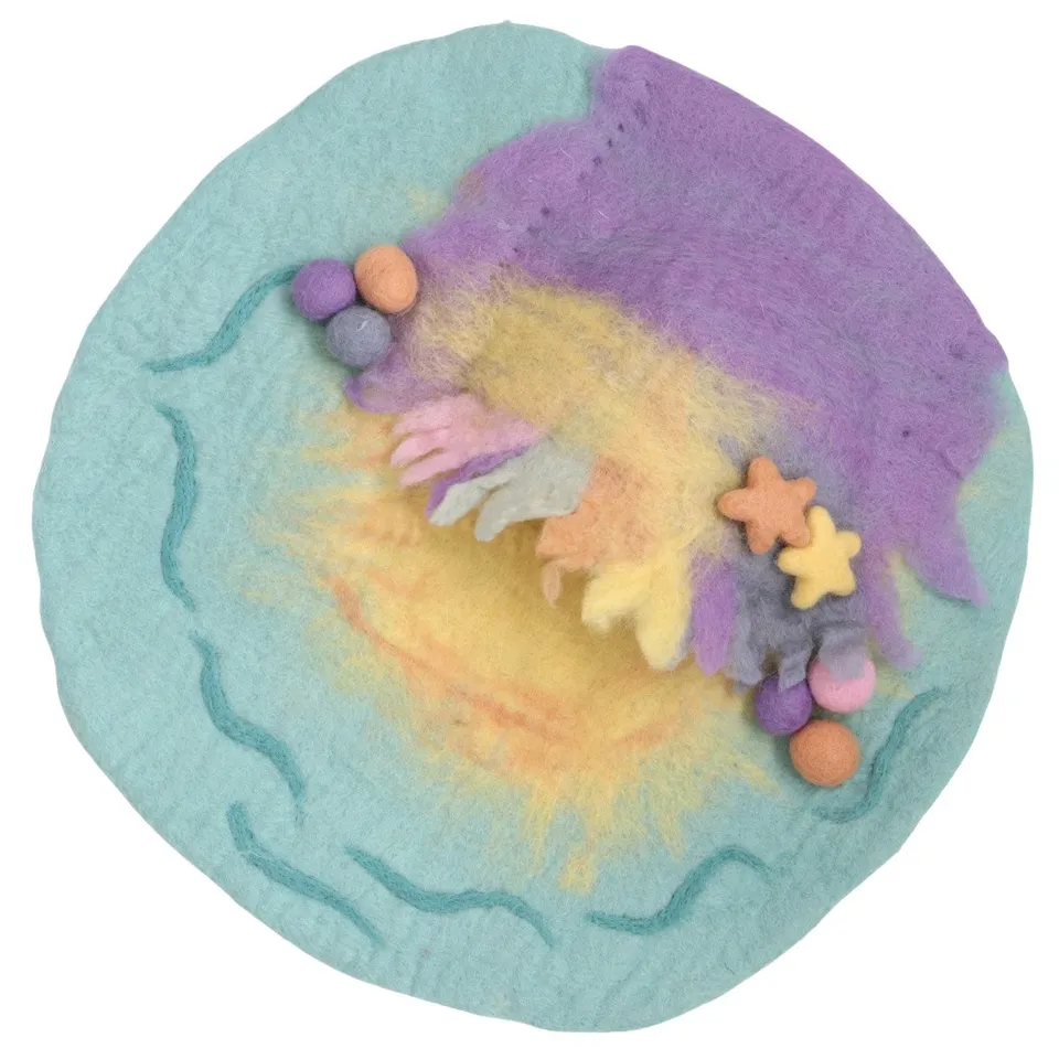 Tara Treasures Playscape Mermaid Cove tappeto gioco feltro