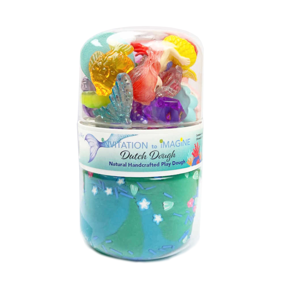 Invitation to Imagine Play Pot Mermaid pasta modellabile 240 g profumata