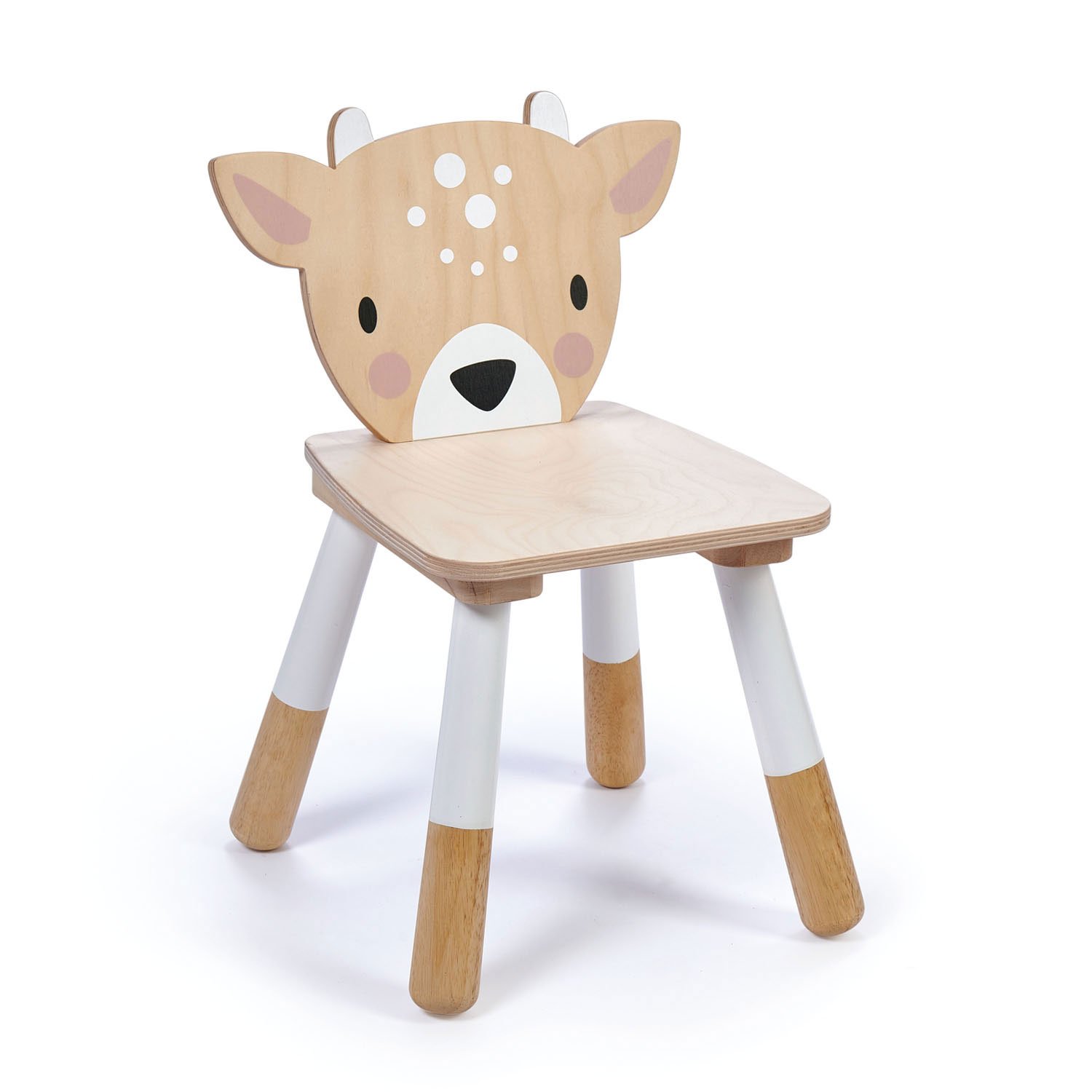 Tender Leaf Forest sedia bambini cerbiatto legno 47 cm