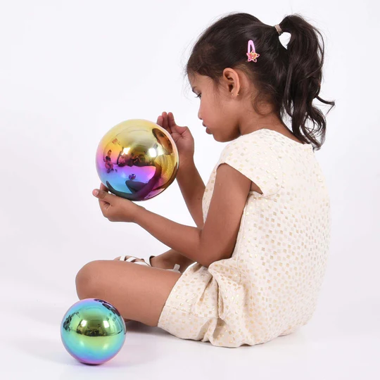 TickiT Sensory Reflective Color Burst sfere sensoriali set 4 pezzi