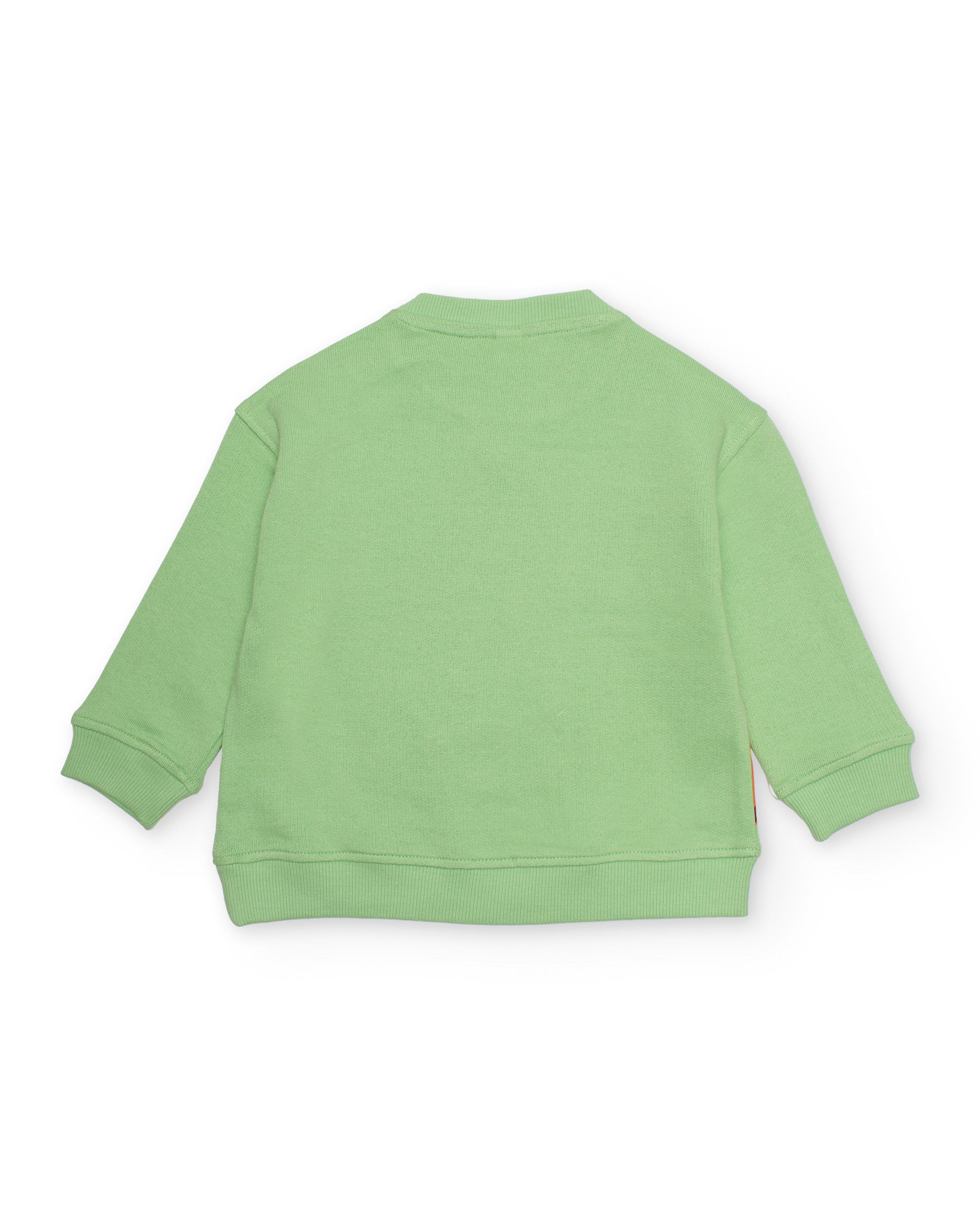 Tuc Tuc felpa bambino verde dinosauro appliqué