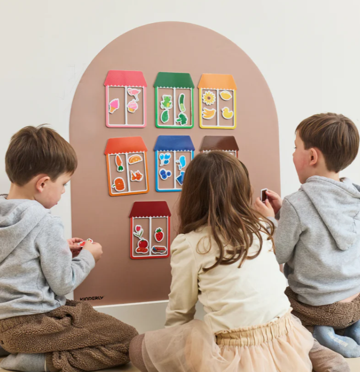 Kinderly Associazione Colori gioco magnetico 41 pezzi
