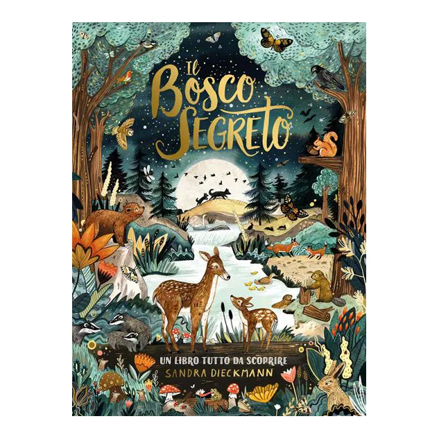 Emme Edizioni Il Bosco Segreto libro bambini 5 anni