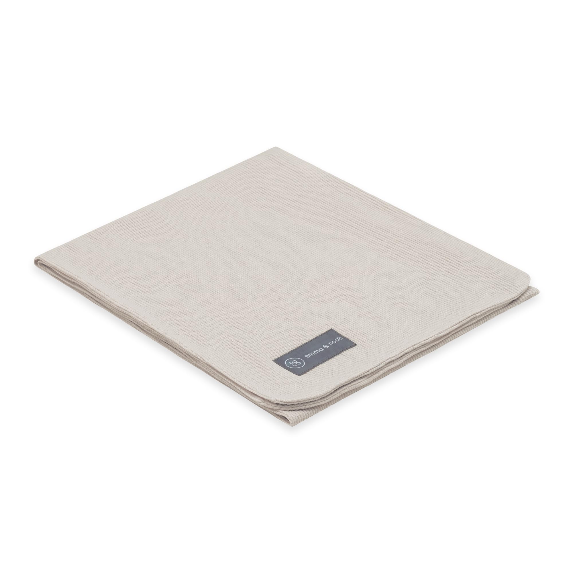 Emma & Noah Premium Federa Cuscino Allattamento Blu Rombi cotone bio
