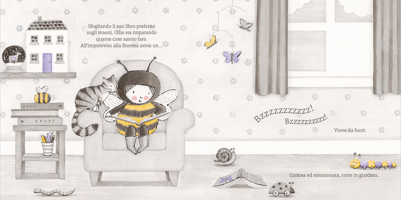 Nord-Sud Ollie segreto dei fiori albo illustrato 32 pagine