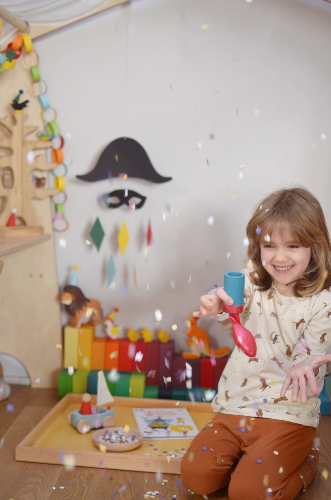 PlayKitBaboo Carnevale degli Animali Playkit Sensoriale con Libro