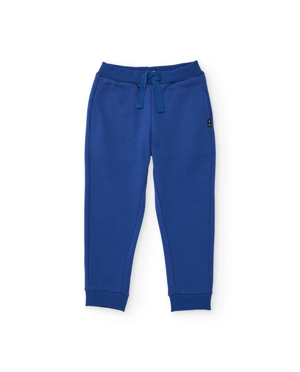 Tuc Tuc pantaloni tuta bambino blu in felpa
