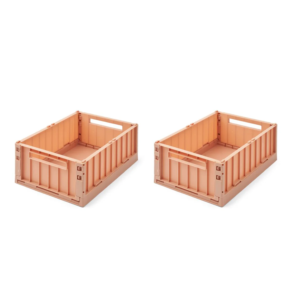 Liewood Weston M contenitori impilabili Tuscany rose 2 pezzi