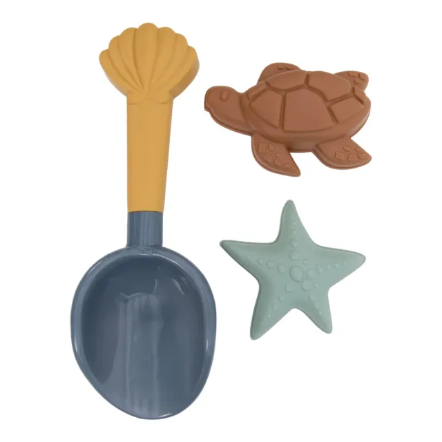 Little Dutch Boat set spiaggia paletta e formine 3 pezzi