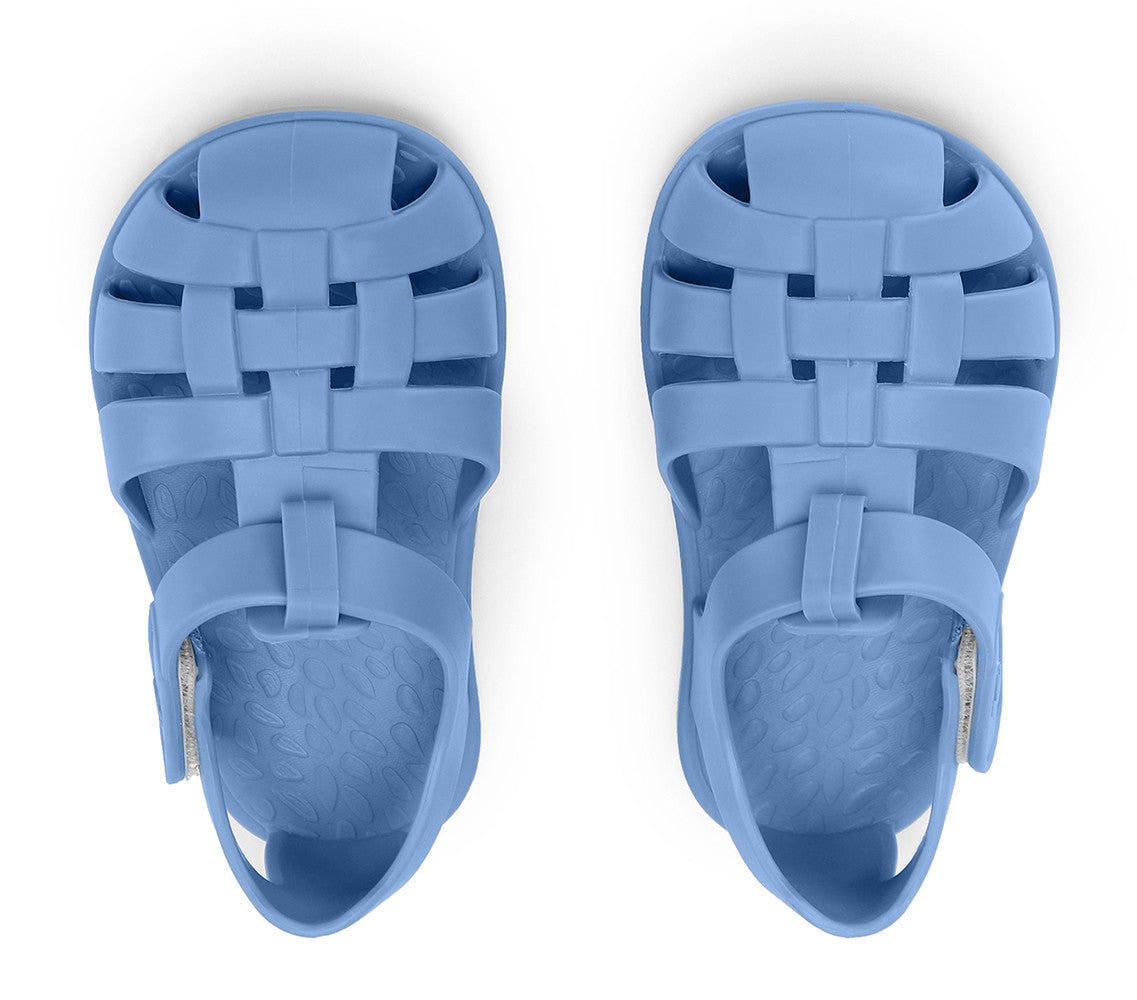 Monneka sandali medusa blu barefoot bambino