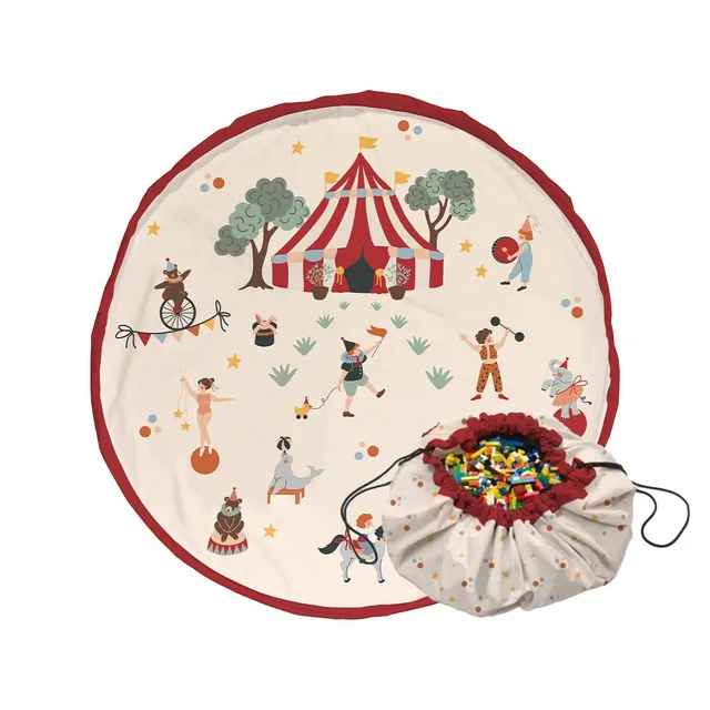 Play&Go Circus sacco portagiochi tappeto 140 cm