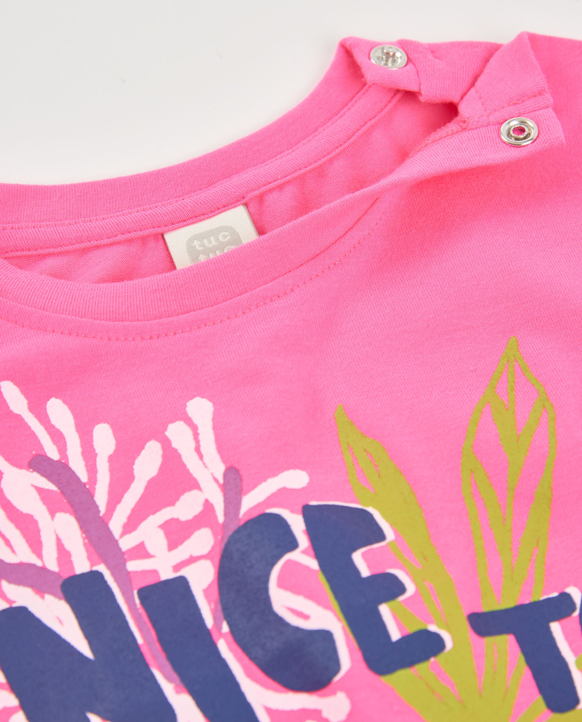 Tuc Tuc t-shirt bambina mare nodo rosa