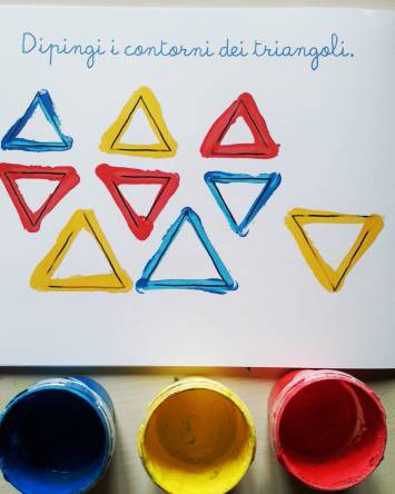 L'Ippocampo Tocco Osservo Dipingo Libro Montessori Mani