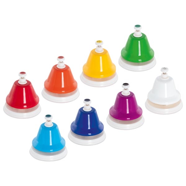 Goki Set 8 Campanelle a Pressione Strumento Bambini